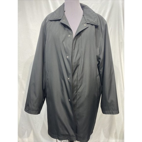 fur lined rex rabbit jacket mens rainwear (86005) - Picture 1 of 3